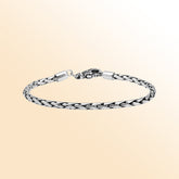 AB-1002-S-3MM-7" Sterling Silver Bracelet With Lobster Jewelry Bali Designs Inc